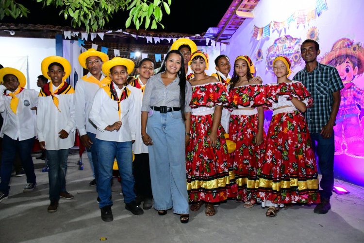 “Arraiá do Ribamar” celebra cultura popular e marca encerramento do semestre letivo na E.M. Ribamar Leal