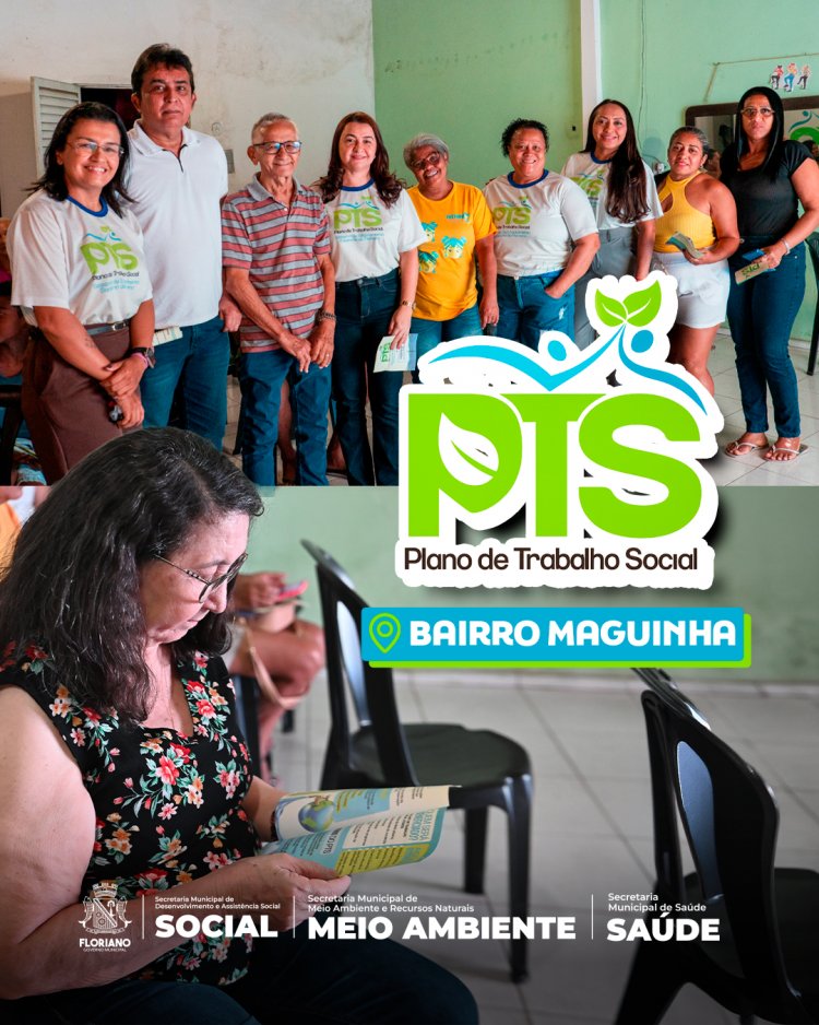 Transformação e Conscientização: Plano de Trabalho Social (PTS) leva Educação Ambiental e Saneamento aos Bairros de Floriano