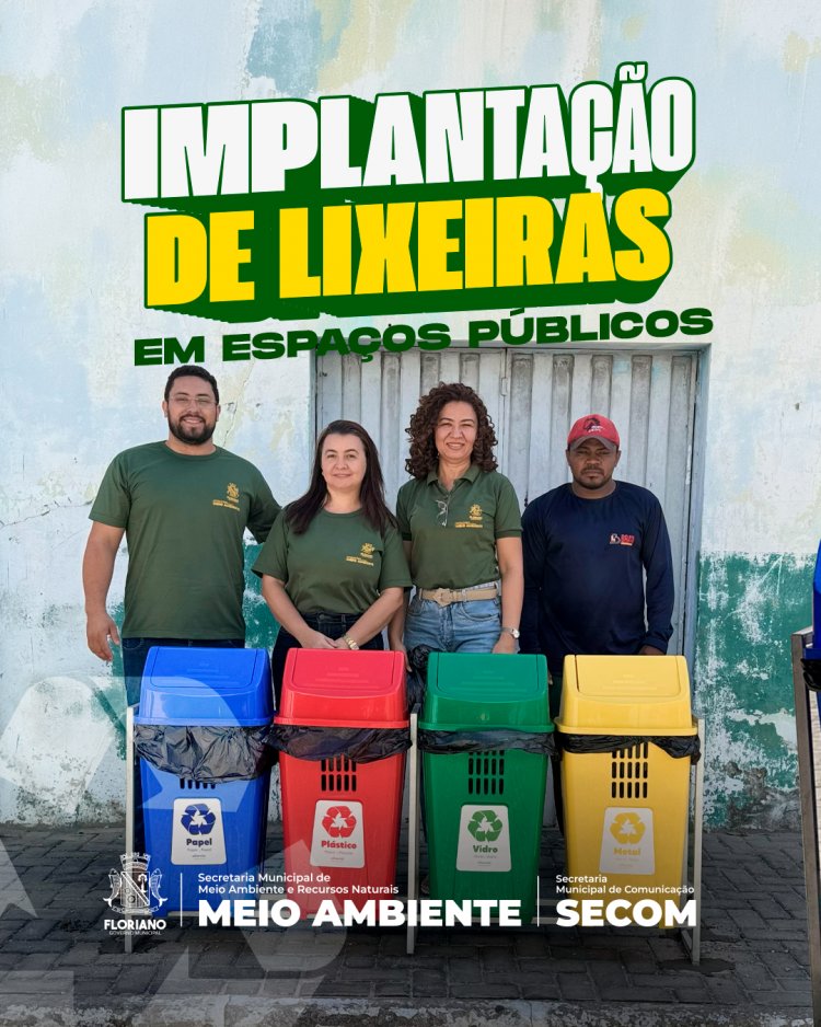 Secretaria de Meio Ambiente de Floriano intensifica ações contra queimadas e reforça projetos de sustentabilidade