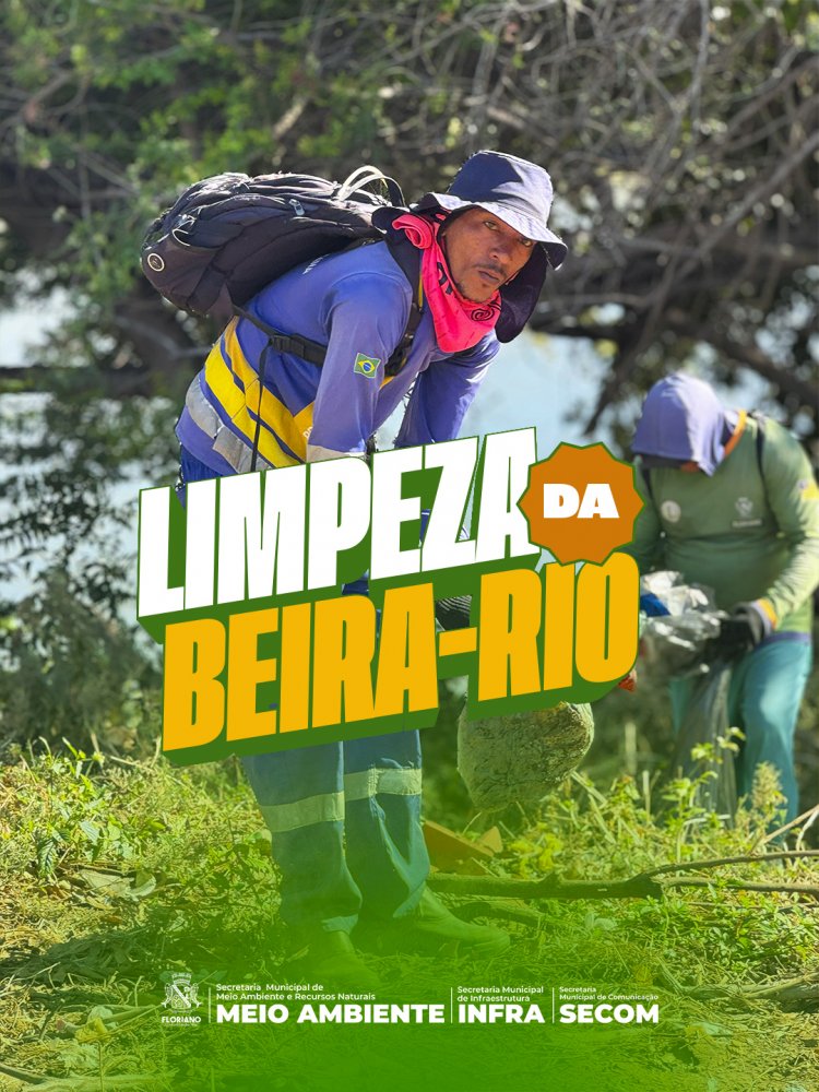 Dia Mundial da Conservação da Natureza: Ação nas margens do Rio Parnaíba reforça a responsabilidade coletiva com o meio ambiente
