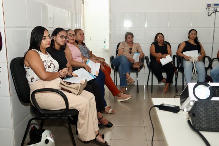 Secretaria de Saúde promove palestra do Julho Laranja e reforça prevenção ortodôntica infantil em Floriano
